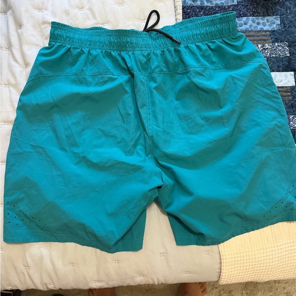 Teal men’s zyia active shorts xxl but fit like xl - Picture 2 of 3